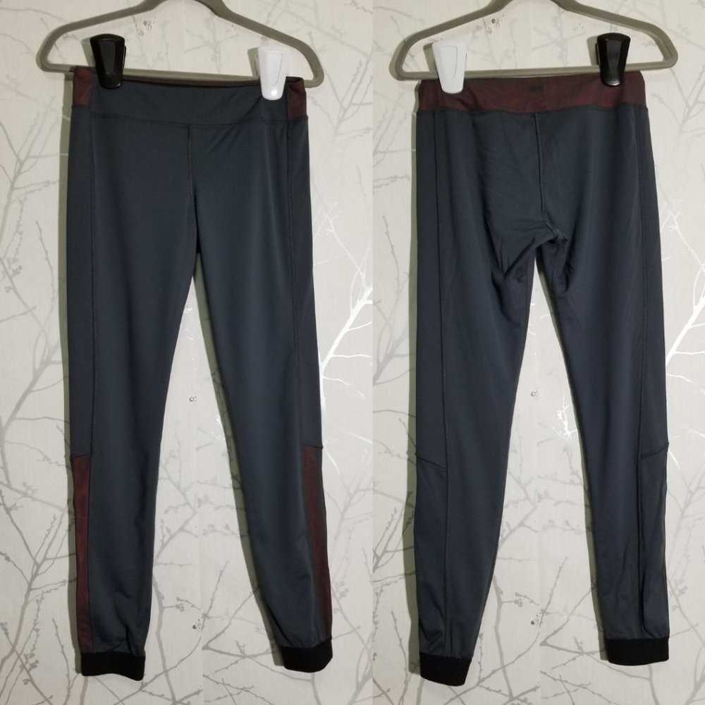 Work Out Life Gray Mid Rise Skinny Joggers